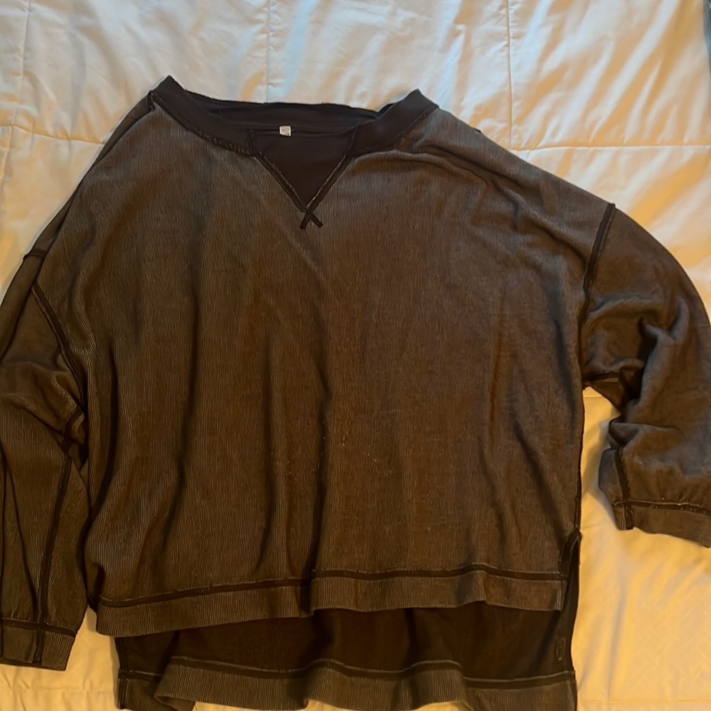 Free People Movement Oversized Pullover Sweater- Lightweight and cozy